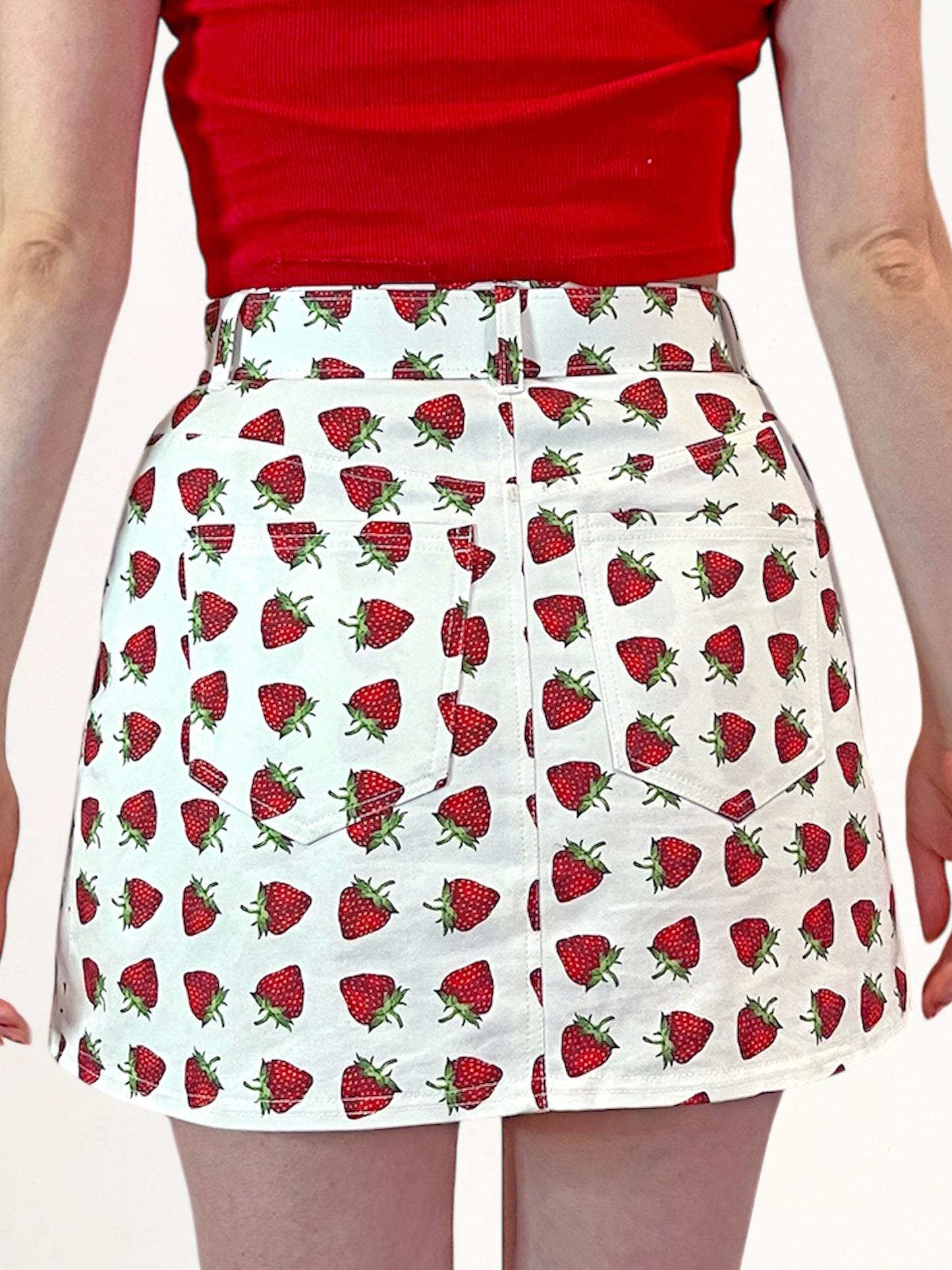 Strawberry Sweetness Miniskirt