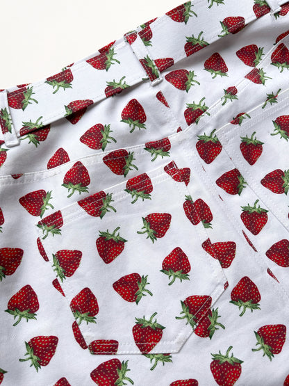 Strawberry Sweetness Miniskirt