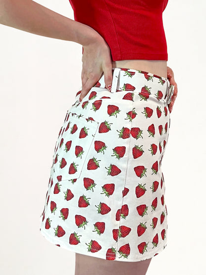 Strawberry Sweetness Miniskirt