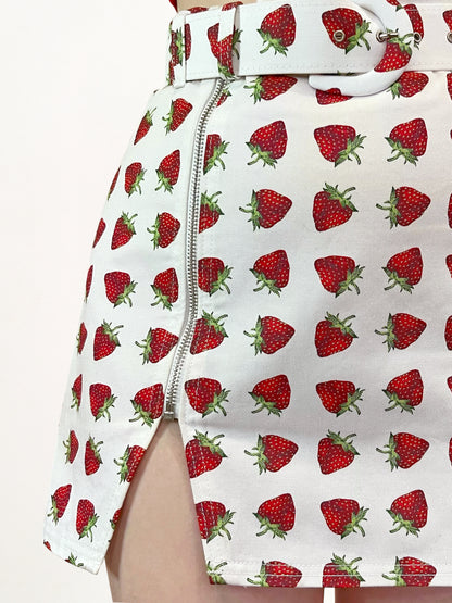 Strawberry Sweetness Miniskirt